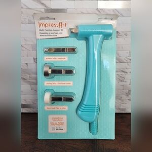 Impress Art Multi-Function Hammer Kit ball pein, chasing, nylon, texture